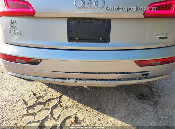 WA1ANAFY2J2014345 2018 AUDI Q5 Silver Vista frontal