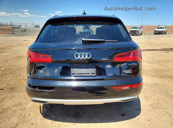WA1ANAFY2J2134484 2018 AUDI Q5 Black Rear view
