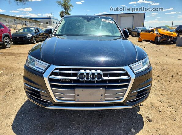 WA1ANAFY2J2134484 2018 AUDI Q5 Black Front view