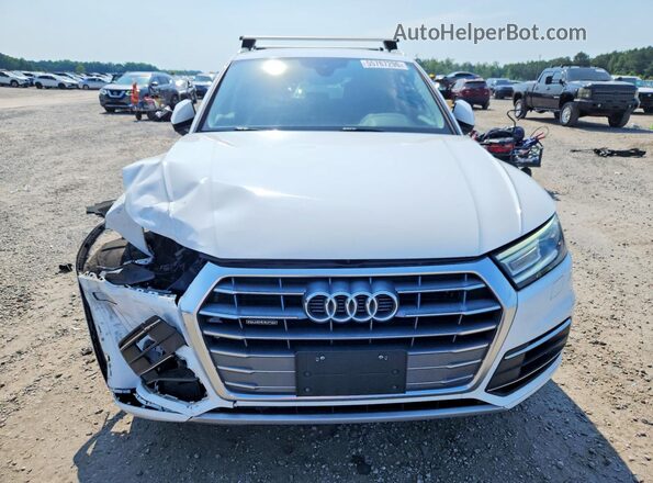 WA1ANAFY2K2124605 2019 AUDI Q5 White Հետևի տեսք