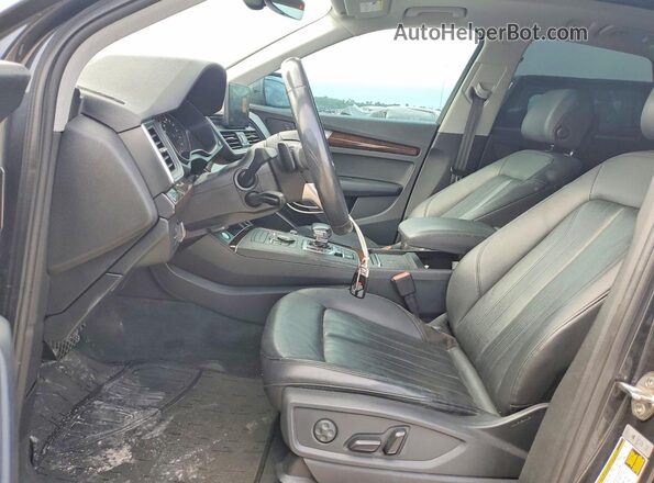 WA1ANAFY2L2019385 2020 AUDI Q5 Charcoal წინა სალონის ხედი