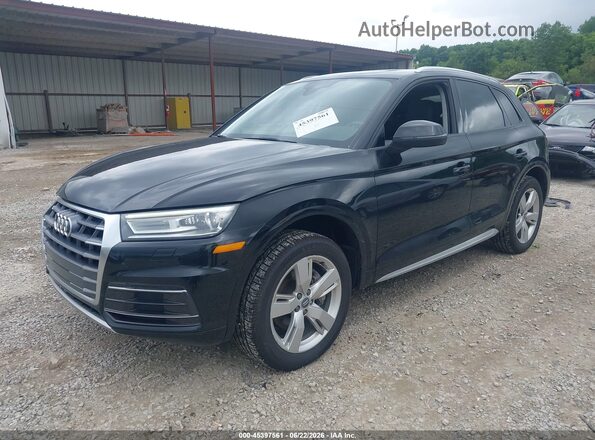 WA1ANAFY3J2001071 2018 AUDI Q5 Dark Blue Vista tres cuartos delantera izquierda