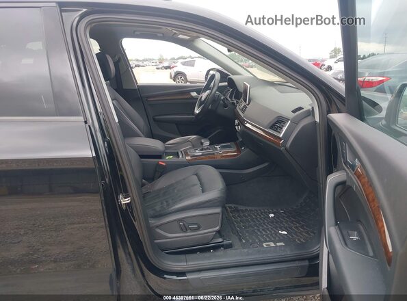 WA1ANAFY3J2001071 2018 AUDI Q5 Dark Blue Vista interior delantera