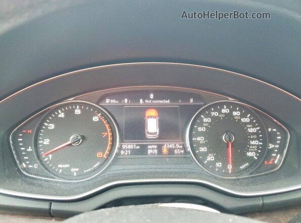 WA1ANAFY3L2056185 2020 AUDI Q5 White Սարքավորումների վահանակի տեսք