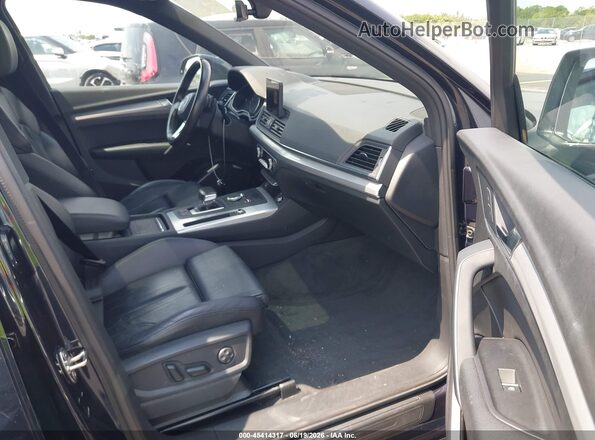 WA1ANAFY3L2084312 2020 AUDI Q5 Dark Blue Widok wnętrza z przodu