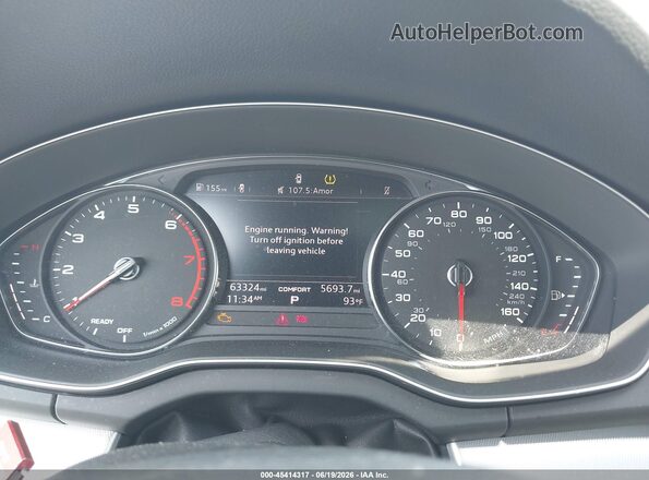WA1ANAFY3L2084312 2020 AUDI Q5 Dark Blue Widok tylnych siedzeń