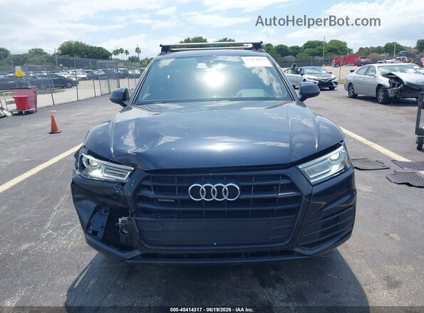WA1ANAFY3L2084312 2020 AUDI Q5 Dark Blue Widok zestawu wskaźników