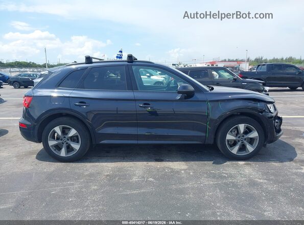 WA1ANAFY3L2084312 2020 AUDI Q5 Dark Blue Widok wnętrza z tyłu