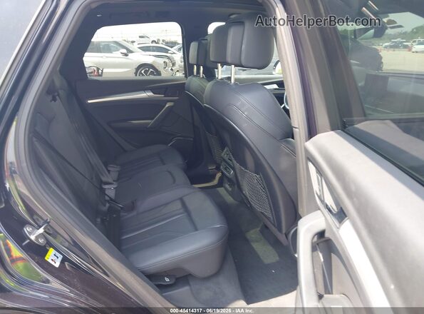 WA1ANAFY3L2084312 2020 AUDI Q5 Dark Blue Widok naklejki z numerem VIN