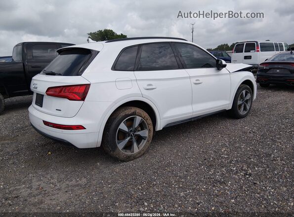 WA1ANAFY3L2085203 2020 AUDI Q5 White უკანა მარჯვენა