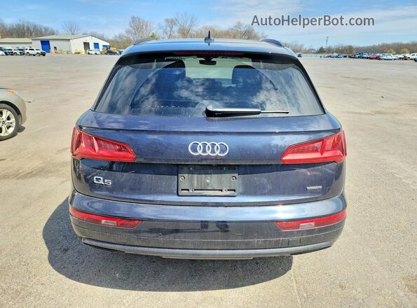 WA1ANAFY3L2101397 2020 AUDI Q5 Black Հետևի տեսք