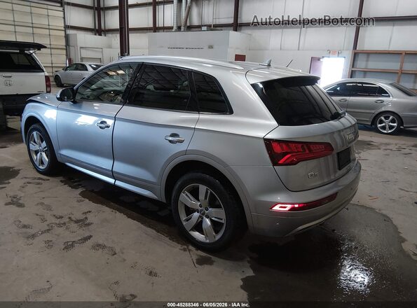 WA1ANAFY4J2199420 2018 AUDI Q5 Серебряный Задняя левая четверть
