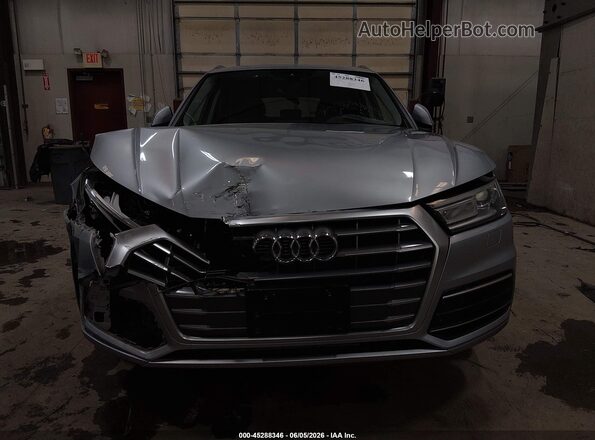 WA1ANAFY4J2199420 2018 AUDI Q5 Серебряный Вид щитка приборов