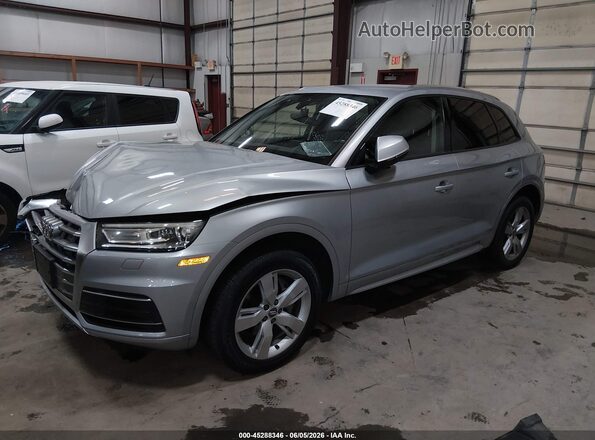 WA1ANAFY4J2199420 2018 AUDI Q5 Серебряный Передняя левая четверть