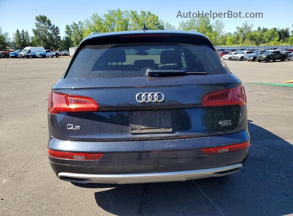 WA1ANAFY5J2021158 2018 AUDI Q5 Blue Rear view