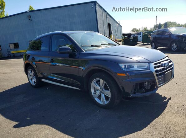 WA1ANAFY5J2021158 2018 AUDI Q5 Blue Front right