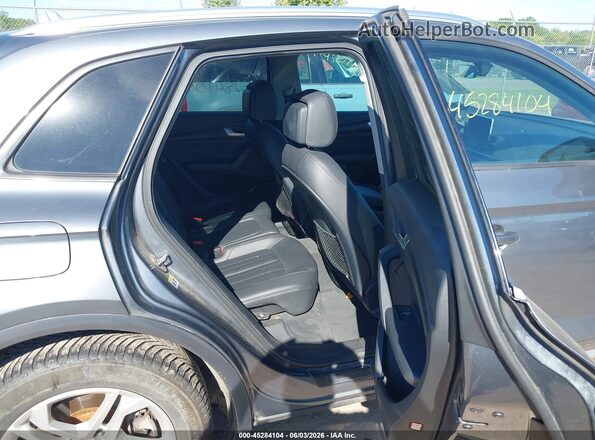 WA1ANAFY5J2116576 2018 AUDI Q5 Gray VIN կոդի պիտակի տեսք