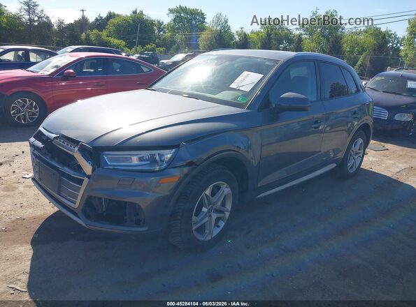 WA1ANAFY5J2116576 2018 AUDI Q5 Gray Առջևի ձախ երեք քառորդ տեսարան