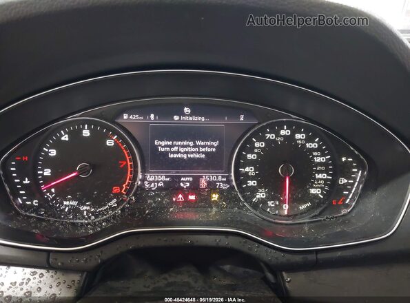WA1ANAFY6L2010950 2020 AUDI Q5 Gray Widok tylnych siedzeń