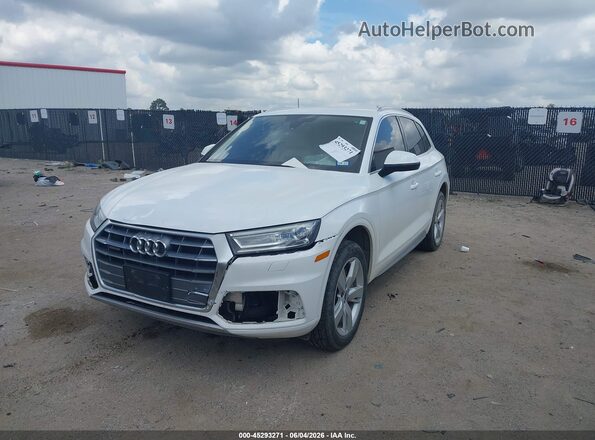 WA1ANAFY7K2050372 2019 AUDI Q5 White Przód lewy