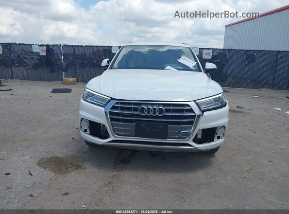 WA1ANAFY7K2050372 2019 AUDI Q5 White Widok z przodu