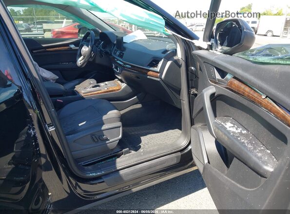 WA1ANAFY7K2081377 2019 AUDI Q5 Черный Вид салона спереди