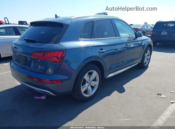 WA1ANAFY8J2010123 2018 AUDI Q5 Blue Задня права чверть