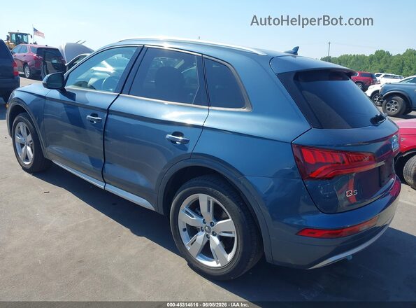 WA1ANAFY8J2010123 2018 AUDI Q5 Blue Задня ліва чверть