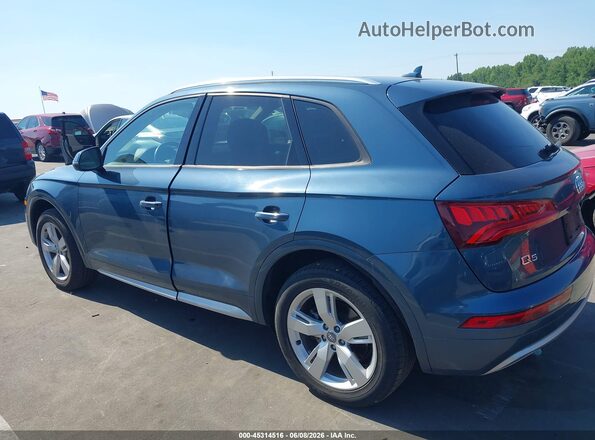 WA1ANAFY8J2010123 2018 AUDI Q5 Blue Панорамний вид салону 360°