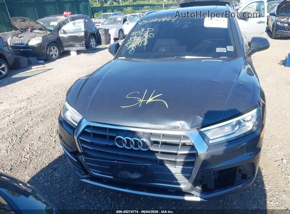 WA1ANAFY8J2248182 2018 AUDI Q5 Gray Սարքավորումների վահանակի տեսք