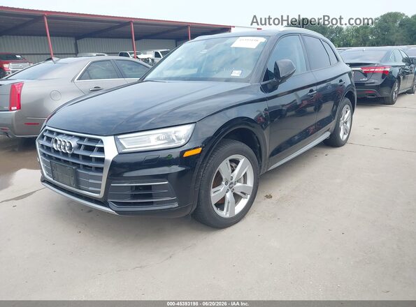 WA1ANAFY9J2014200 2018 AUDI Q5 Black წინა მარცხენა ხედი სამი მეოთხედიდან