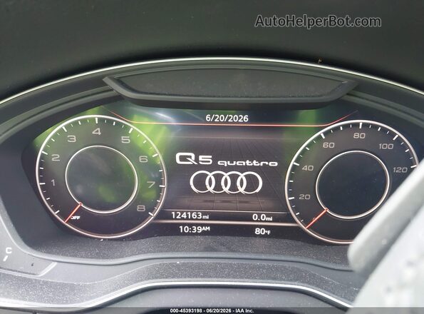 WA1ANAFY9J2014200 2018 AUDI Q5 Black უკანა სავარძლების ხედი