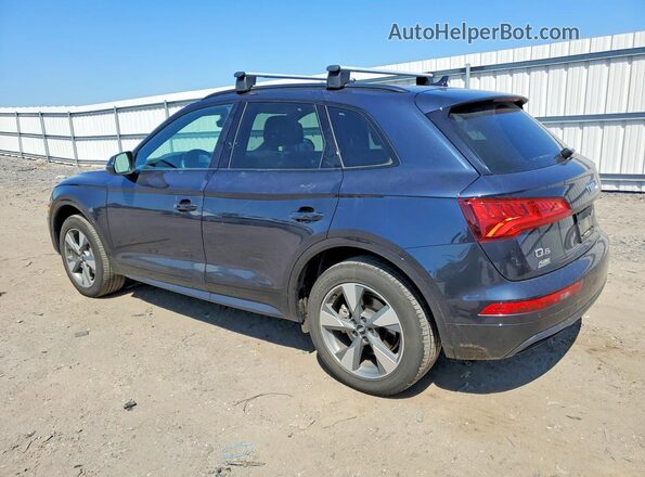 WA1ANAFY9L2088655 2020 AUDI Q5 Blue Rear left