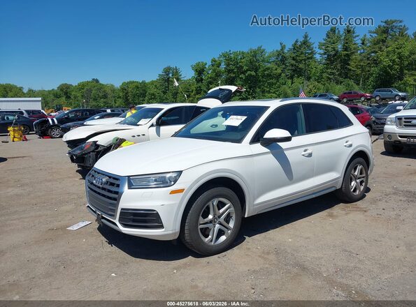 WA1ANAFYXJ2088984 2018 AUDI Q5 White Առջևի ձախ երեք քառորդ տեսարան