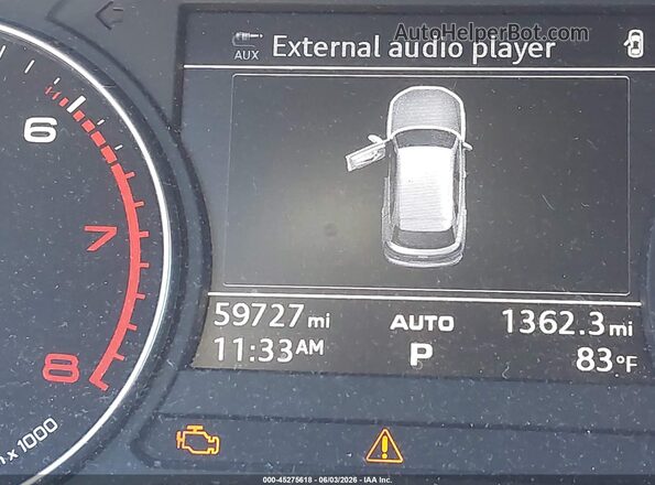 WA1ANAFYXJ2088984 2018 AUDI Q5 White Հետևի նստատեղերի տեսք