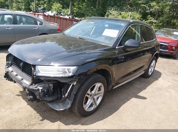 WA1ANAFYXK2042590 2019 AUDI Q5 Black Передня ліва чверть
