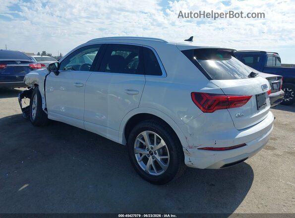 WA1AUCF31R1117132 2024 AUDI Q3 Белый Задняя левая четверть