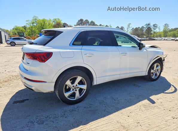 WA1AUCF32M1090418 2021 AUDI Q3 White Задня права чверть