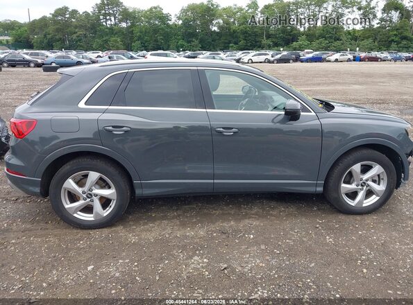 WA1AUCF32M1109825 2021 AUDI Q3 Gray უკანა სალონის ხედი