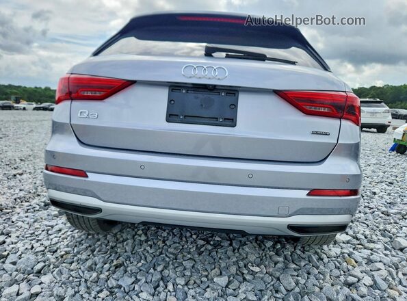 WA1AUCF32M1144381 2021 AUDI Q3 Silver Հետևի տեսք