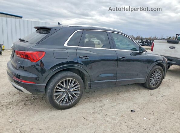 WA1AUCF33M1104780 2021 AUDI Q3 Black Задня права чверть