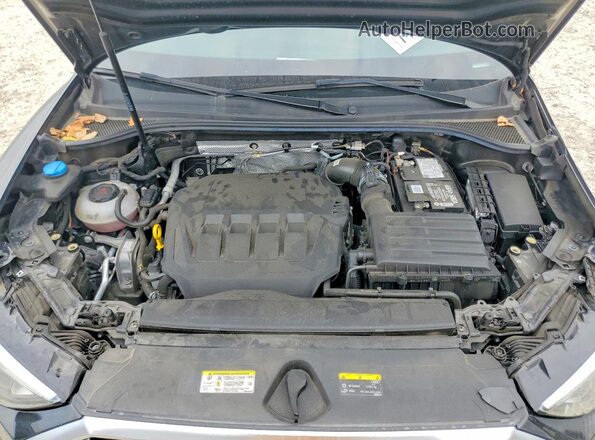 WA1AUCF33M1104780 2021 AUDI Q3 Black Вид підкапотного простору