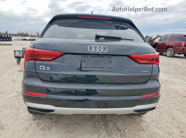 WA1AUCF33M1104780 2021 AUDI Q3 Black Вид ззаду