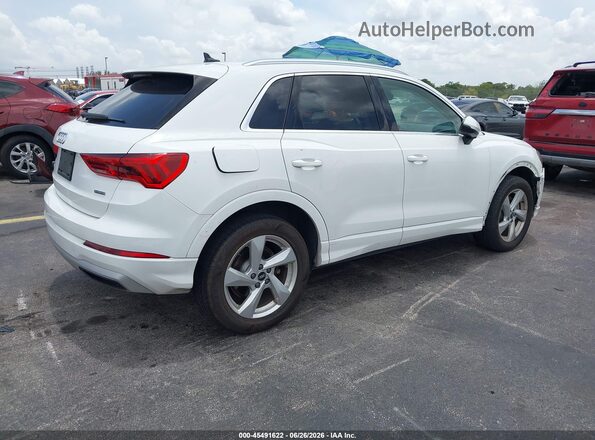 WA1AUCF34M1100351 2021 AUDI Q3 White Trasero derecho