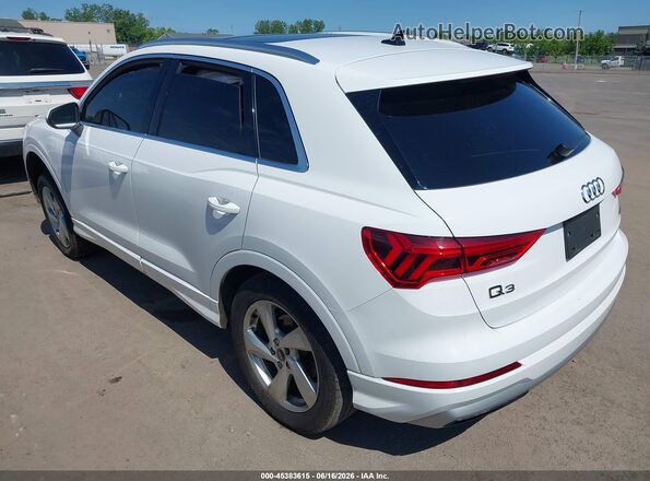 WA1AUCF3XM1096645 2021 AUDI Q3 White Tył lewy