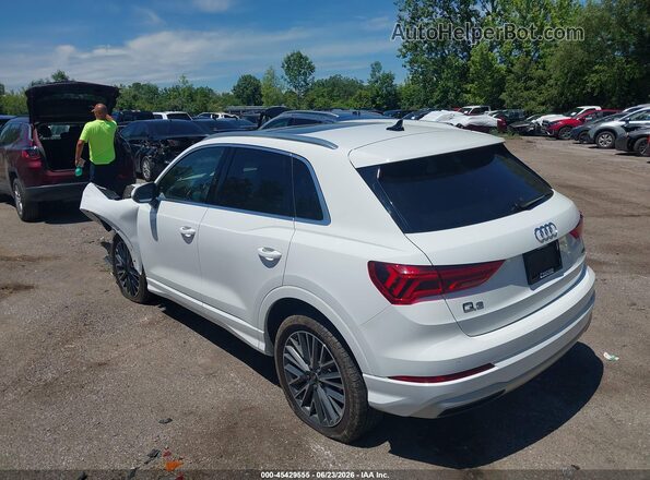 WA1AUCF3XM1152194 2021 AUDI Q3 White Задня ліва чверть