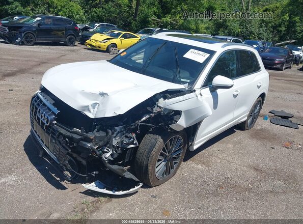 WA1AUCF3XM1152194 2021 AUDI Q3 White Передня ліва чверть