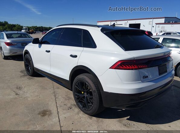 WA1AVAF12MD017273 2021 AUDI Q8 White Trasero izquierdo