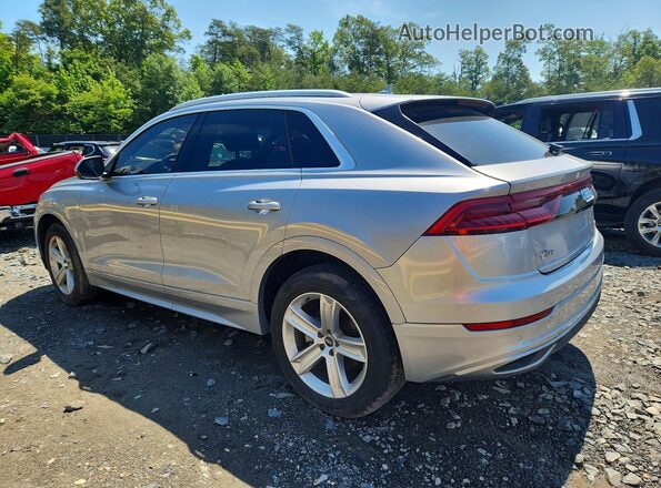 WA1AVAF14MD022457 2021 AUDI Q8 Silver Задня ліва чверть
