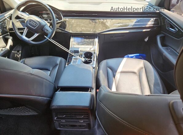 WA1AVAF14MD022457 2021 AUDI Q8 Silver Вид панелі приладів